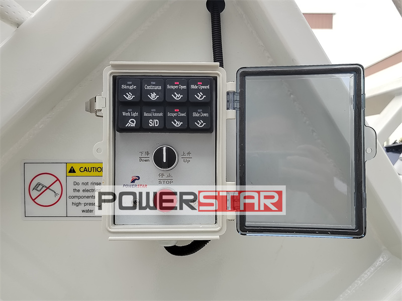 Rear control box
