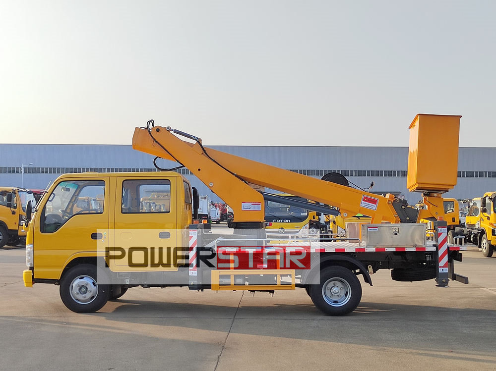 Isuzu aerial work platform truck