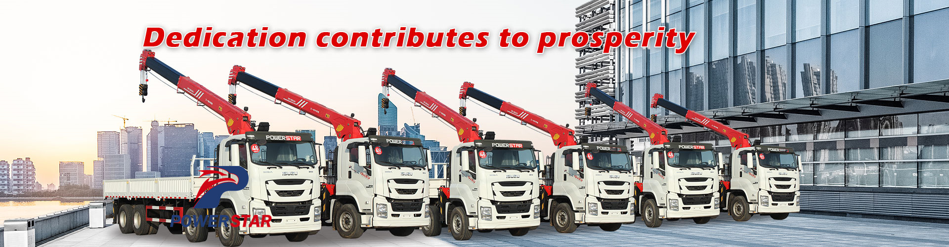 Isuzu giga crane truck
