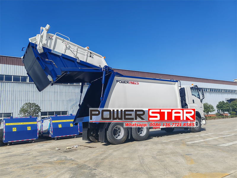 Isuzu GIGA 20 m3 refuse compactor truck
